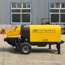 Concrete pump construction pump heavy mobile diesel concrete pump is widely used